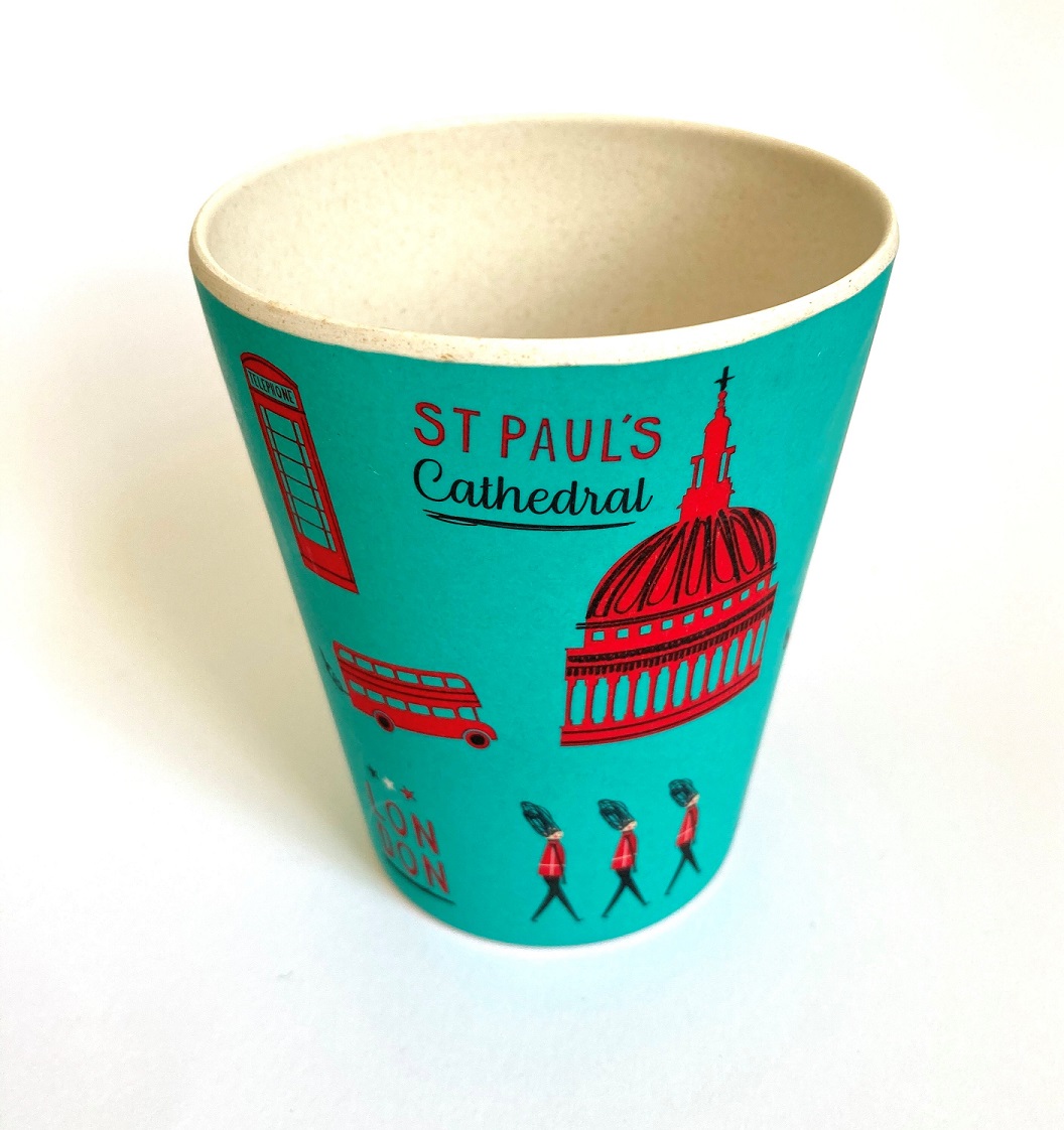 St Paul's London Bamboo Tea Set cup